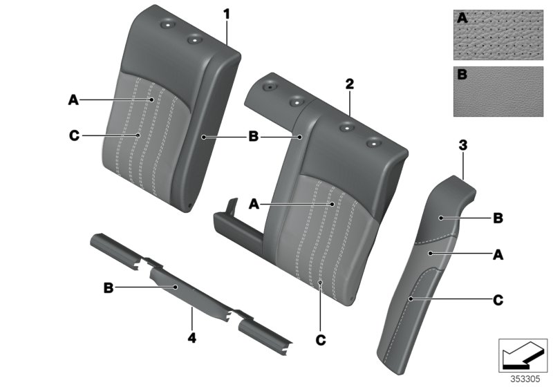 I.through-loading S.KlimaLeather,rr seat