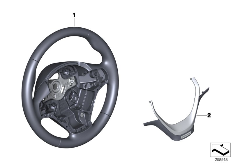 Individual sports steering wheel,leather