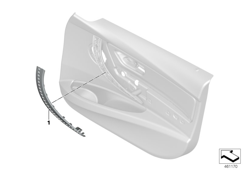 Individual option trim handle