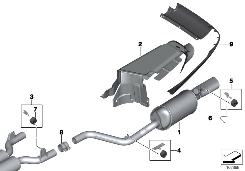 Visible exhaust