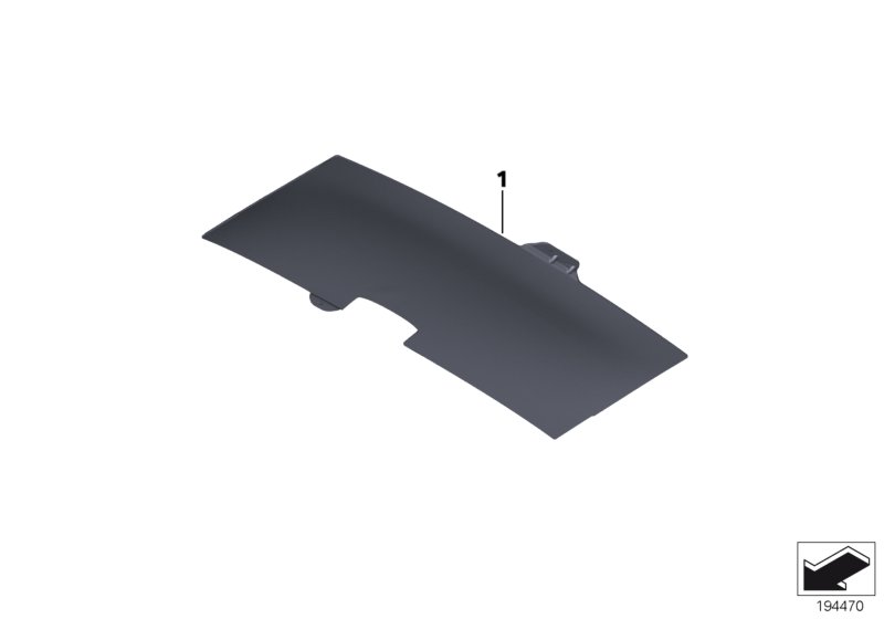 Headlining natural grain leather