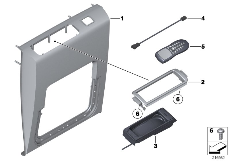 Bluetooth telephone, rear door